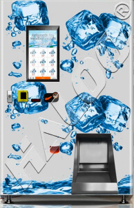 Our vending maching Ice