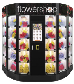 Our vending maching Flowers